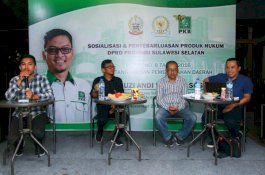 Sosialisasi Produk Hukum, Fauzi A Wawo Gandeng Dua Akademisi Unhas