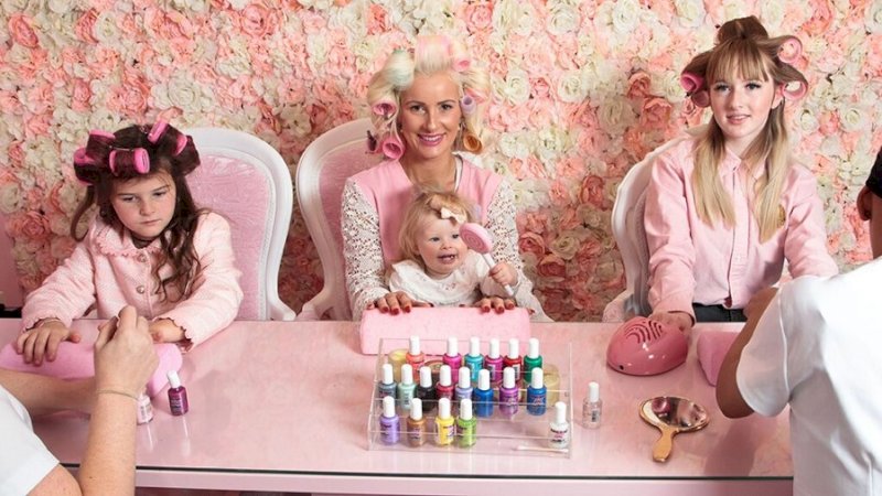 Hannah Skidmore dan 3 putrinya