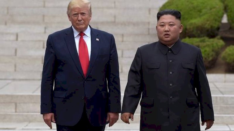 Donald Trump dan Kim Jong-un