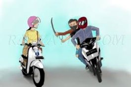 Tukang Ojek Dibacok Penumpang Hingga Pelipis Mata Robek