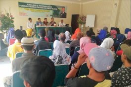 Hari Libur, Imam Fauzan Isi dengan Sosialisasi Perda Wajib Belajar