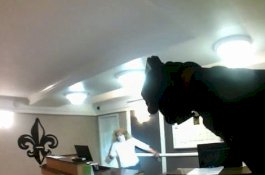 Rekaman Detik-detik Polisi Tembak Mati Seorang Wanita Bersenjata Gunting