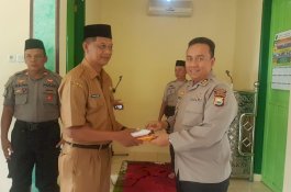 Momentum Ketuk Masjid, Kapolres Wajo Sumbang Pembangunan TPA Nurul Yasin