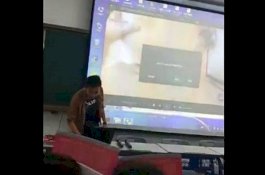 Malunya Sampai Akhir Hayat, Viral Mahasiswa Tayangkan Video Porno saat Presentasi