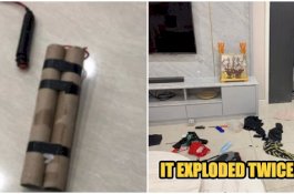 Gagal Rampok Pemilik Rumah, Pria Bertopeng Lempar Bom Rakitan