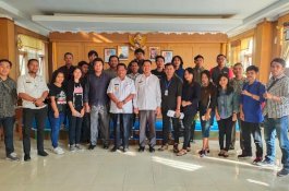 Temui Bupati Mamasa, Mahasiswa Desak Poros Tabone-Nosu-Pana Ditingkatkan Jadi Jalan Nasional