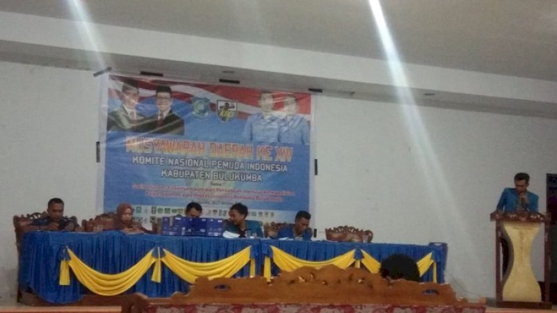 Musda DPD KNPI Bulukumba pertama beberapa waktu lalu.