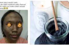 Pakai Masker Arang Mulusin Wajah, Endingnya Malah Bikin Ngakak