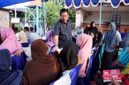 Serap Aspirasi, Warga Biringkanaya Curhat Ancaman Banjir ke Abdi Asmara