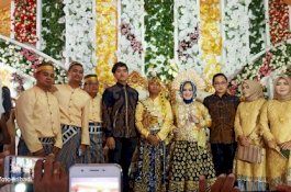 Putra Bungsu Jokowi Hadiri Pernikahan Manajer Sang Pisang di Sidrap
