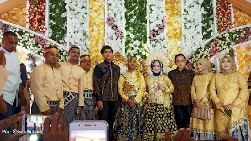 Putra bungsu Presiden RI Joko Widodo (Jokowi), Kaesang Pangarep, berkunjung ke Kabupaten Sidrap, Kamis (7/11/2019).
