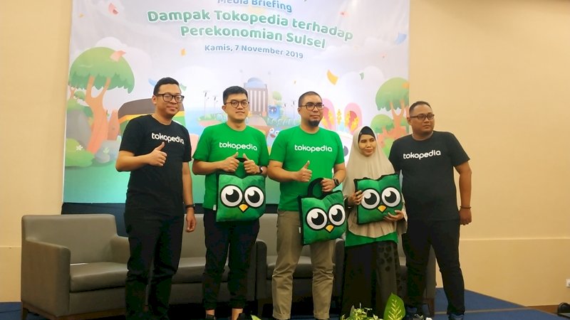 Tingkatkan Perekonomian Warga Makassar, Tokopedia Hadirkan O2O
