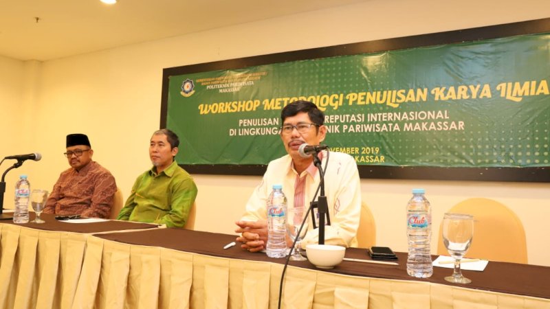 P3M Poltekpar Makassar Gelar Workshop Metodologi Penulisan Karya Ilmiah