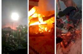 Tubuh Nenek Diseret dari Rumah yang Terbakar di Bone