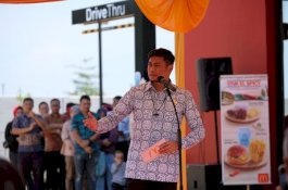 Bupati Adnan Harap Kehadiran McDonald's Hertasning Gowa Dorong Peningkatan Ekonomi Daerah