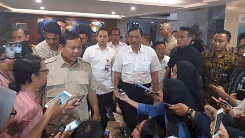 Luhut Beberkan Isi Pembicaraannya dengan Prabowo