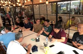 Satu Partai, Mentan dan Danny Pomanto Bincang-bincang Santai di FX Senayan Jakarta