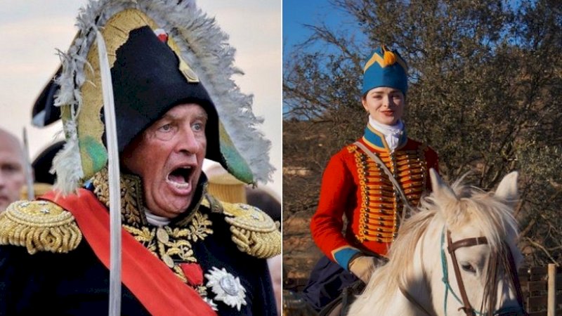 Anastasia Yeshchenko (kanan) dan Profesor Oleg Sokolov