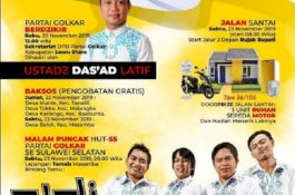 Wali Band akan Meriahkan HUT Golkar Sulsel di Lutra