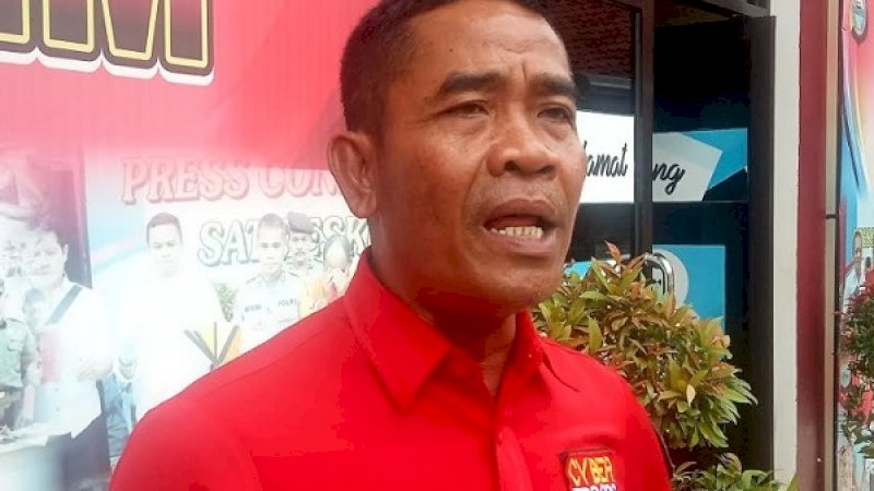 Kassubag Humas Polres Gowa, AKP Mangatas Tambunan.