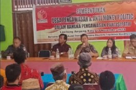Bawaslu Sosialisasi Pembentukan Desa Pengawas dan Anti Money Politics