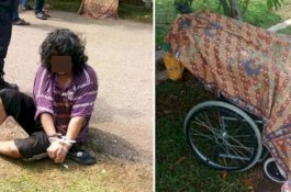 “Saya Membunuh Ibu,” kata Pria Gangguan Mental Dorong Kursi Roda Berisi Mayat Ibunya