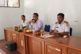 Optimalkan Penerimaan PBB P2, Camat Watang Sidenreng Kumpulkan Kades dan Lurah
