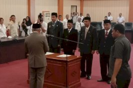 Lantik Empat Pejabat, Ini Pesan Wabup Bantaeng