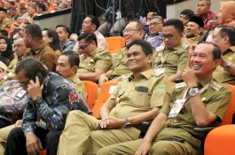 Bahas Program Jokowi, Bupati dan Forkopimda Barru Hadiri Rakornas