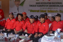 Hattrick Kabupaten Sehat, Kado Indah Sidrap di HKN 2019