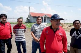 Bupati Sidrap Tinjau Proyek Tower BTS di Kompleks SKPD