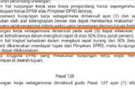 Malas Ikut Rapat, Anggota DPRD Sulsel Tak Boleh Ikut Kunjungan Kerja