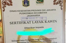 Ribut-ribut Soal Sertifikat Pernikahan