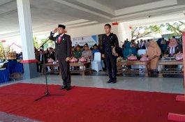 Wabup Jeneponto Jadi Irup Upacara di HKS-HKN