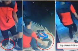 Dipergoki Curi Sepatu, Pria Ini Mengaku Salah Pasang
