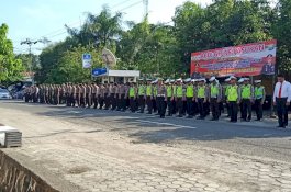 Polres Barru Terjunkan Ratusan Personel Amankan Porseni PGRI
