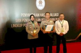 Pelayanan Publik Terbaik 2019, Polres Gowa Raih Penghargaan dari Menpan-RB