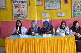 Kunjungi Posyandu, Ketua TP PKK Sidtap Bahas Stunting