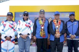 Pembukaan Porseni Meriah, PGRI Sulsel: Terima Kasih Barru