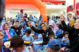 Bunda PAUD Sulsel Ajak Anak-anak Gemar Makan Ikan