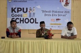 Sasar Pemilih Baru, KPU Makassar Roadshow ke Sekolah