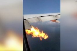 Sempat Dikira Sinar Matahari, Ini Video Detik-Detik Philippines Airlines Semburkan Api saat Terbang