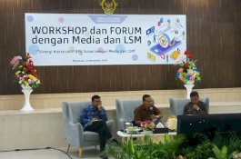 BPK Sulsel Gelar Workshop dan Forum dengan Media dan LSM