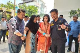 Mentan SYL Gelar Maulid di Kediamannya, Diramaikan Lomba Merangkai Bakul