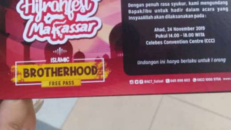 Tiket Hijrahfest 2019 Sisa 30-an di Warunk Upnormal