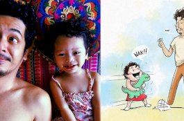 Pria Ini Abadikan Hubungan dengan Putri Kecilnya Lewat Komik