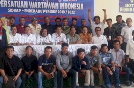 Tak Setujui Tatib, 2 Peserta Konferkab PWI Sidrap-Enrekang Walk Out