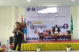 Di Unismuh, Manager Perindo Makassar Bahas Kewirausahaan Perikanan Milenial