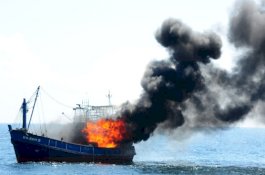 Kaki Nelayan Digigit Hiu saat Kapalnya Tenggelam, Untung Cepat Ditarik Rekannya