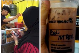 Ayo Tulis Harapan di Gelas Next Project Tea Coffee